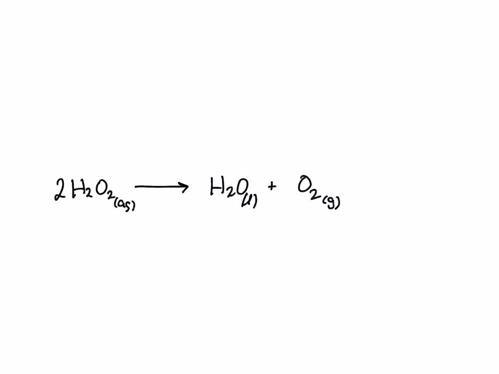 Chemical Reaction Of Hydrogen Peroxide And Yeast Infoupdate