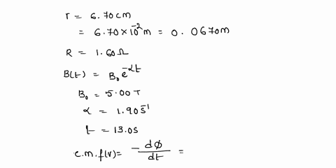 question-conducting-loop-of-wire-of-radius-670-cm-and-resistance-60-2-lies-within-uniform-magnetic-field-directed-into-the-page-as-shown-in-the-figure-above-at-t-0sthe-magnetic-field-starts-37097