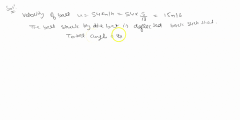 a-batsman-deflects-a-ball-by-an-angle-of-45o-without-changing-its-initial-speed-which-is-equal-to-54-kmhr-mass-of-the-ball-is-015-kg-what-is-the-impulse-imparted-to-the-ball-a-42-kg-ms-in-th-46873
