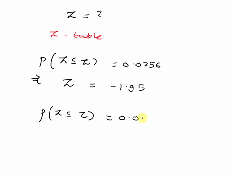 let-z-denote-a-variable-that-has-a-standard-normal-distribution-determine-the-value-z-to-satisfy-the-following-conditions-round-your-answers-to-two-decimal-places-a-pz-z-00256-z-b-pz-z-00097-30816