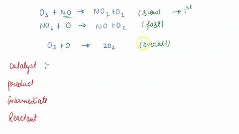 just-last-question-one-pathway-for-the-destruction-of-ozone-in-the-upper-atmosphere-is-o3g-nog-no2g-o2g-slow-no2g-og-nog-o2g-fast-overall-reaction-o3g-og-2o2g-identify-the-correct-term-to-de-63103