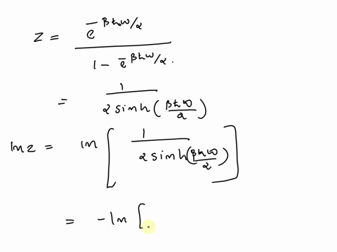 statistical-physics-a-calculate-the-entropy-s-and-energy-u-for-a-quantum-harmonic-oscillator-and-hence-determine-the-heat-capacity-at-constant-volume-cy-b-i-consider-a-1-dimensional-classica-75116