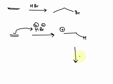 16-draw-the-complete-reaction-mechanism-for-the-hydrobromination-hydrohaognation-of-the-following-alkene-remember-you-are-freeito-sdraw-inyarbonggor-hydrogens-not-shown-in-the-skeletal-struc-16976