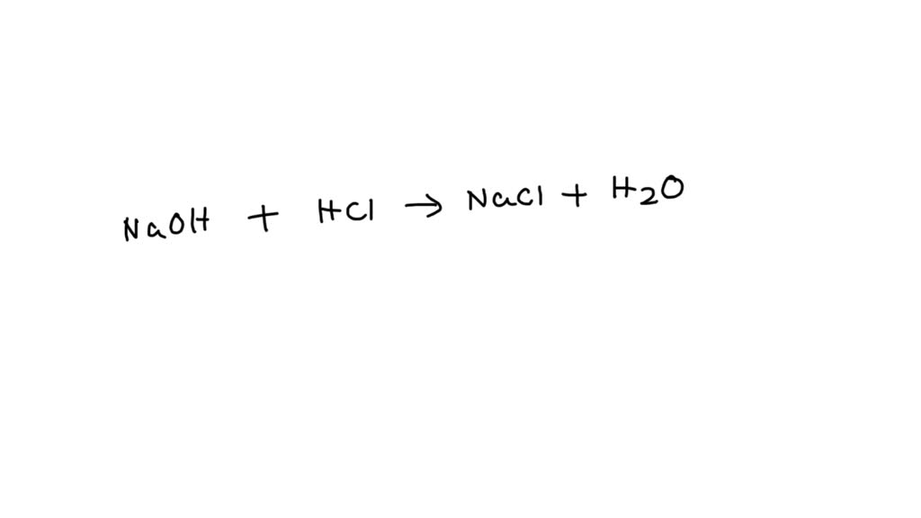 SOLVED: Identify The Reactant Acid In The Equation C6H5OH + NaOH H2O ...