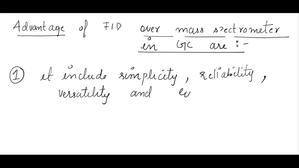 SOLVED Give an advantage and a disadvantage of the spectra obtained from an electron impact (El