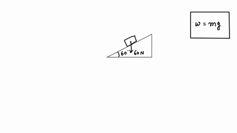 what-is-the-magnitude-of-the-force-exerted-perpendicularly-to-the-frictionless-incline-by-the-600-n-object-shown-in-the-accompanying-figure-figure-has-60-degree-angle-51398