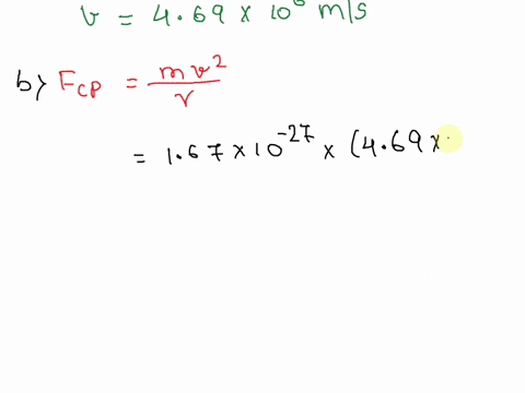 q4-proton-move-in-circular-path-with-radius-14-cm-inside-the-magnetic-field-b-035-t-perpendicular-on-the-0-find-centripetal-force-angular-velocity-cyclotron-frequency-time-of-one-rotational-59887