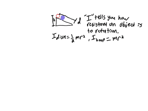 a-disk-and-a-hoop-of-the-same-mass-and-radius-are-released-at-the-same-time-at-the-top-of-an-inclined-plane-if-both-are-uniform-which-one-reaches-the-bottom-of-the-incline-first-if-there-is-84379