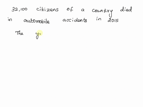 restate-the-following-fact-as-indicated-approximately-32100-citizens-of-a-country-died-in-automobile-accidents-in-2015-express-this-toll-in-deaths-per-day-there-were-approximately-deaths-per-31949