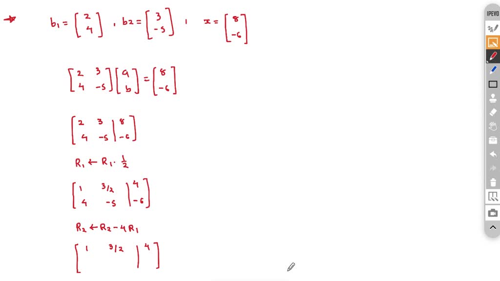 SOLVED: Find The Coordinate Vector [x]B Of X Relative To The Given ...