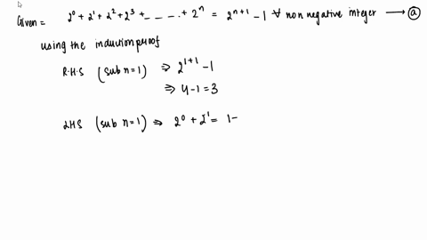 prove-by-induction-that-20-21-22-2n-2n1-1-for-all-nn-96762