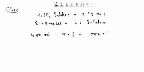 in-an-aqueous-solution-of-sulfuric-acid-the-concentration-is-720-mol-of-acid-the-density-of-the-solution-is-12030-g-ml-1-calculate-the-molal-concentration-of-the-h2so4-calculate-the-mass-per-46974