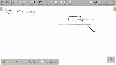 calculate-the-magnitude-of-the-normal-force-on-a-152-kg-block-in-the-following-circumstance-enter-your-answers-in-n-the-block-is-on-a-level-surface-and-a-force-of-175-n-is-exerted-on-it-at-a-31322