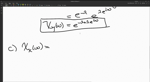 in-this-problem-you-will-show-that-the-poisson-random-variable-is-a-good-approximation-for-the-binomial-random-variable-in-the-limit-using-characteristic-functions-a-find-the-characteristic-function-o