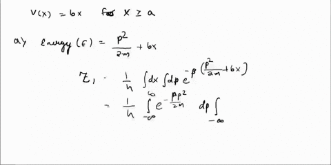 consider-a-classical-non-relativistic-gas-of-n-non-interacting-identical-particles-with-mass-m-moving-in-one-dimension-constrained-by-a-wall-at-x-a-to-move-in-the-x-a-region-and-subject-to-t-16715