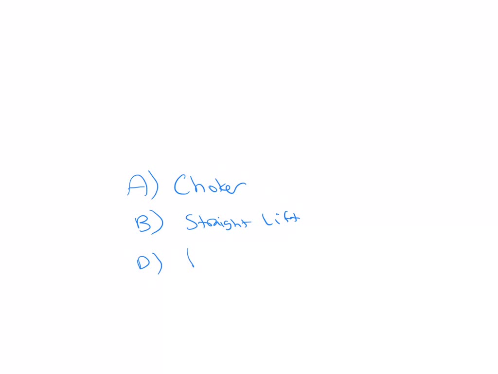 SOLVED Select from the following list all the basic hitch types used