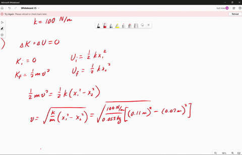a-spring-with-force-constant-of-1000-nlm-is-used-t0-send-box-sliding-across-horizontal-surace-the-box-with-mass-of-550-g-is-pushed-against-the-horizontal-spring-compressing-it-110-cm-from-eq-07355