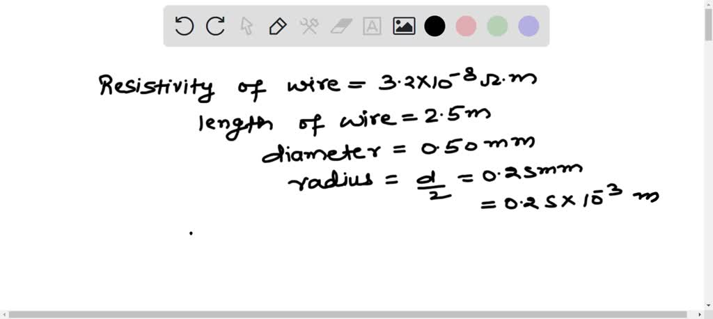 solved-a-wire-10-m-long-with-a-diameter-of-1-0-mm-has-a-resistance-of