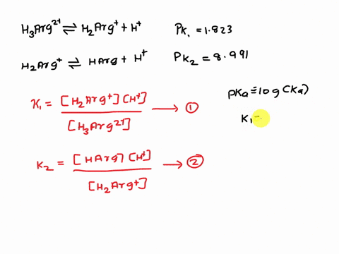 calculate-the-ph-of-a-00104-m-solution-of-arginine-hydrochloride-arginine-hcl-h2arg-arginine-has-pka-values-of-1823-pka1-8991-pka2-and-1201-pka3-01602
