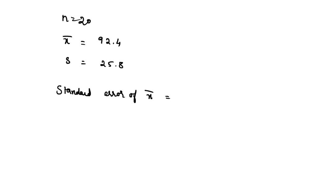 solved-a-sample-of-a-sample-ofn-9is-collected-the-sample-mean-is