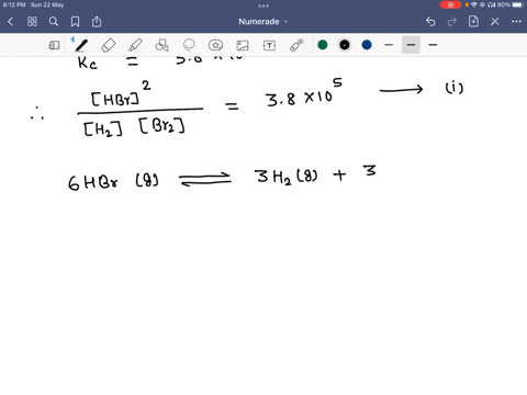 the-equilibrium-constant-is-given-for-one-of-the-reactions-below-determine-the-value-of-the-missing-equilibrium-constant-h2-g-br2-g-2-hbrg-kc-38-105-6-hbrg-3-h2-g-3-br2-g-kc-a-197-104-b-510-78536