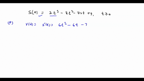the-given-function-represents-the-position-of-a-particle-traveling-along-a-horizontal-line_-st-2t3-3t2-72t-9-for-t-0-a-find-the-velocity-and-acceleration-functions-vt-at-b-determine-the-time-16244