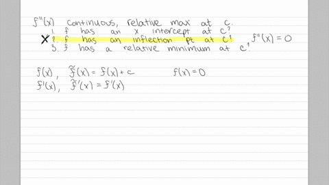 if-the-graph-of-f-x-is-continuous-and-has-a-relative-maximum-at-x-c-which-of-the-following-must-be-true-5-points-athe-graph-of-f-has-an-x-intercept-at-x-c-bthe-graph-of-f-has-an-inflection-p-92985