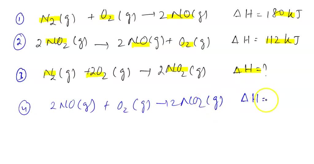 SOLVED Write the balanced equation for the production of the brown