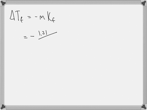 what-is-the-freezing-point-in-c-of-a-solution-made-with-131-mol-of-chcl-in-5300-g-of-ccla-kf-298-clm-tf-229-c-97133