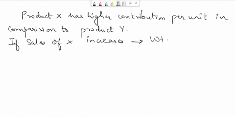 assume-that-the-company-sells-two-products-x-and-y-with-contribution-margins-per-unit-of-12-and-10-respectively-what-happens-to-the-break-even-point-if-the-sales-mix-shifts-to-favor-product-23133