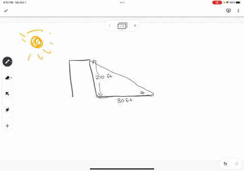 [GET ANSWER] building that is 21 meters tall casts shadow 25 meters ...