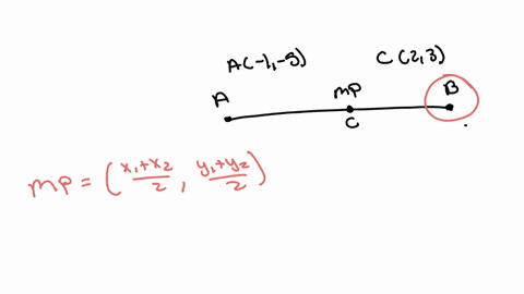 point-a-is-located-at-1-5the-midpoint-of-the-line-segment-ab-is-point-c-23what-are-the-coordinates-of-point-b-37967