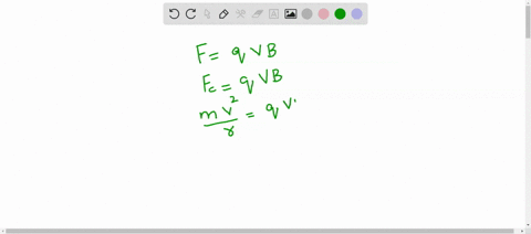 an-alpha-particle-with-a-charge-of-2e-e-16x10-19-c-and-a-mass-of-4me-me-166x10-27kg-enters-an-area-with-a-uniform-magnetic-field-with-a-magnitude-of-669mt-the-direction-of-the-initial-veloci-35036