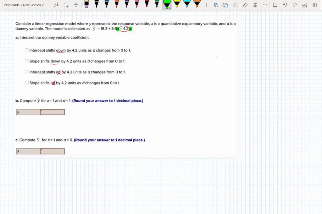 Solved Consider Linear Regression Model Where Y Represents The Response Variable X Is 7856