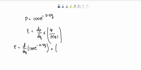 suppose-the-weekly-demand-function-for-product-is-given-by-100e-05q-where-is-the-price-in-dollars-and-is-the-number-of-tons-demanded-what-is-the-elasticity-of-demand-when-the-price-53679-and-94333