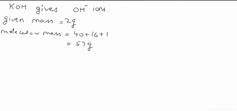 calculate-the-ph-of-a-solution-made-by-dissolving-200g-of-potassium-hydroxide-in-distilled-water-to-a-total-volume-of-250-ml-96373