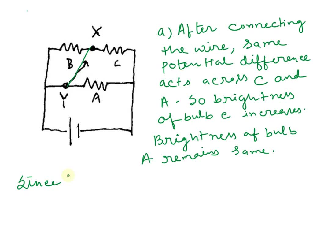 SOLVED: In This Circuit; Bulbs B And C Are Equally Bright; But Not As ...