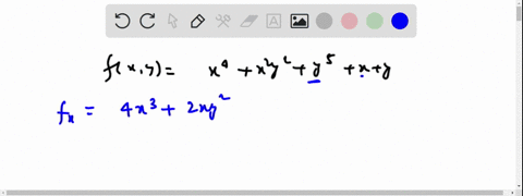 find-the-second-order-partial-derivatives-of-the-function-show-that-the-mixed-partial-derivatives-xy-and-yx-are-equal-fxy-x4-x2y2-y5-xy-5x-2xy2-1-x-2x2-20y3-fxy-4xy-x-26086