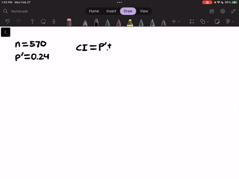 if-n570-and-p-p-prime-024-construct-a-95-confidence-interval