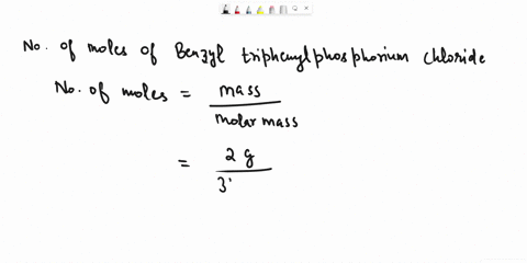 awrite-using-chemical-structures-the-balanced-equation-for-this-reaction-include-both-e-and-z-products-reactants-200g-benzyltriphenylphosphonium-chloride-100g-4-chlorobenzaldehyde-426-g-pota-93588