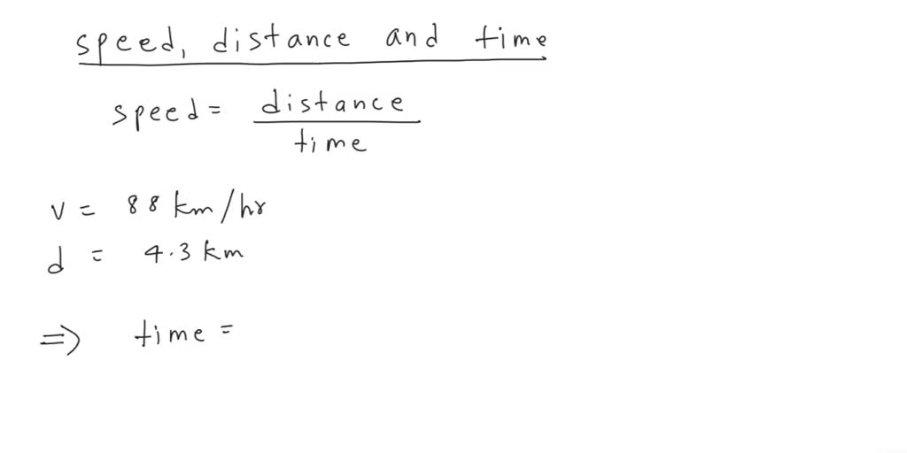SOLVED How Many Minutes Does It Take A Car Traveling 88 Km Hr To solved-how-many-minutes-does-it-take-a-car-traveling-88-km-hr-to