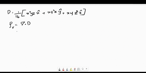 3-given-the-electric-flux-density-use-d-xl-yzx-xylzy-xyzz-4-determine-pv-the-16-charge-density-the-total-charge-q-jil-edv-enclosed-in-a-cube-2-m-on-a-side-located-in-the-first-octant-with-th-42218