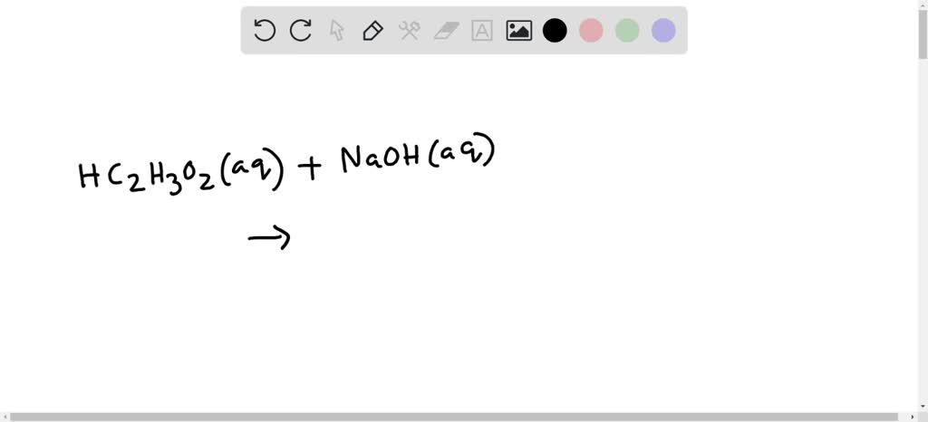 SOLVED: Complete the balanced molecular reaction for the following weak ...