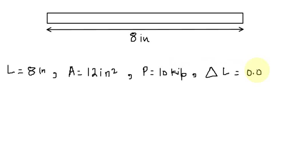 SOLVED Cross A steel rod 5oomm long and 20mmxl0mm in section is