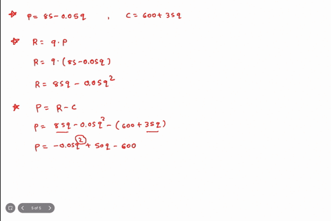 for-a-monopolists-product-the-demand-function-is-p-85-005-q-and-the-cost-function-is-c-600-35-q-where-q-is-number-of-units-and-both-p-and-c-are-expressed-in-dollars-per-unit-at-what-level-of-64065