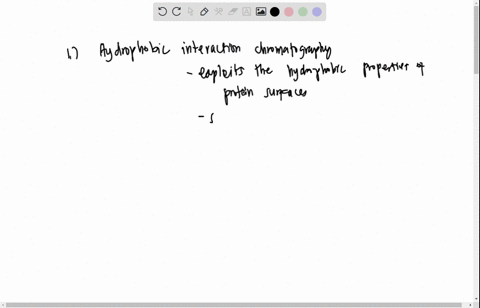 what-properties-of-protein-does-hydrophobic-interaction-chromatography-exploit-for-purification-charged-amino-acids-b-hydrophobic-amino-acids-on-the-protein-surface-c-molecular-weight-enzyme-63826