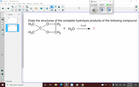 draw-the-structures-of-the-complete-hydrolysis-products-of-the-following-compound