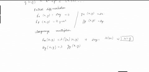 1-point-use-lagrange-multipliers-to-find-the-maximum-and-minimum-values-of-fxyx2y6y2yfxyx2y6y2y-subject-to-the-constraint-x2y2543333333333333-79036