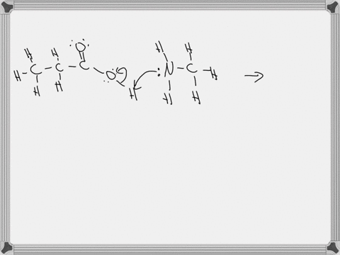 draw-the-mechanism-showing-the-bronsted-acid-base-reaction-between-propanoic-acid-and-methylamine-label-the-acid-base-conjugate-base-and-conjugate-acid-show-all-curved-arrows-lone-pairs-and-49478