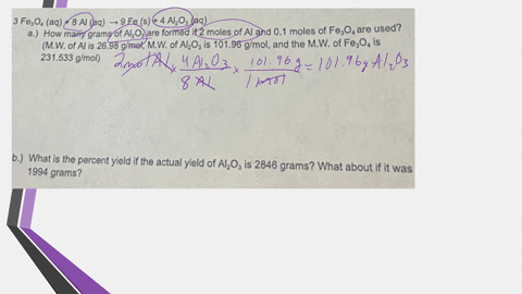 please-help-me-with-my-percent-yield-chem-problem-pls